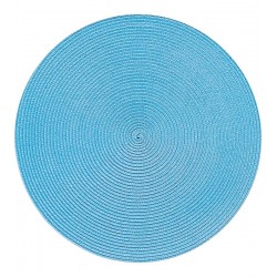 Lugar Americano 38cm Redondo Turquesa